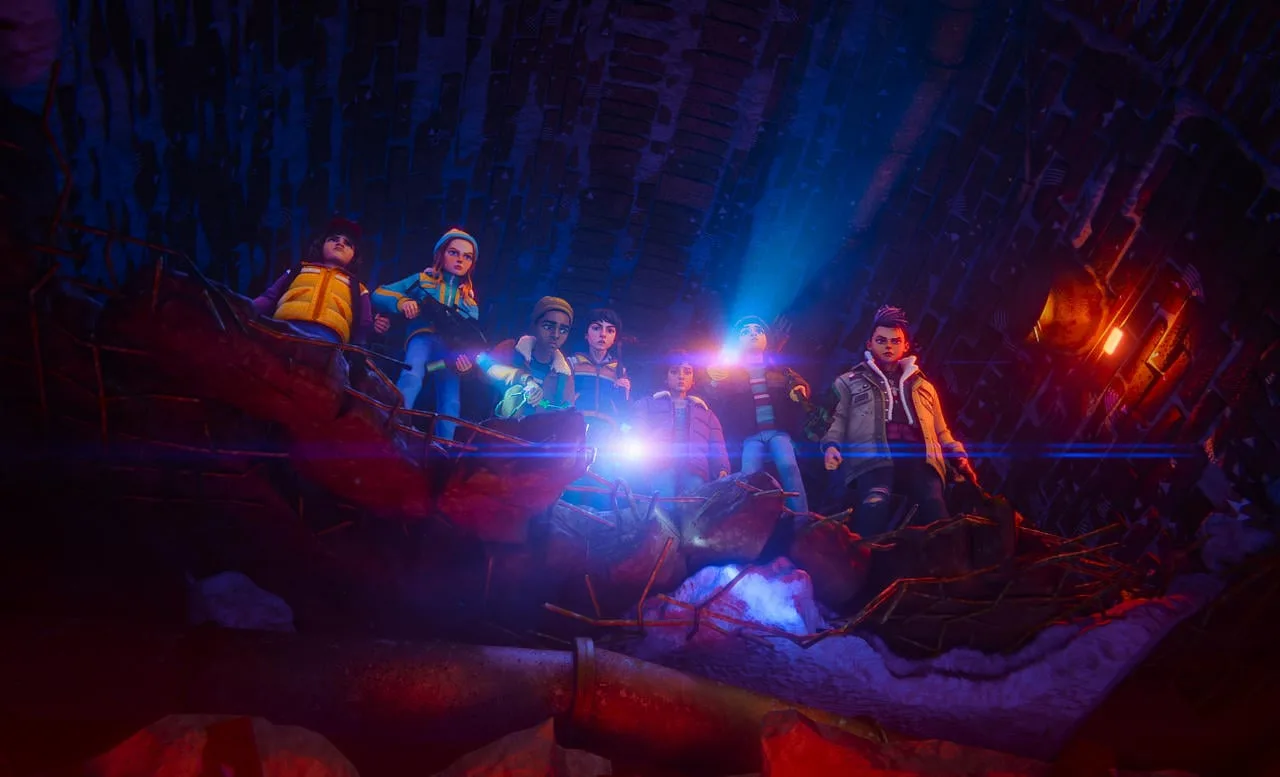 Stranger Things: Tales from '85 key art/poster