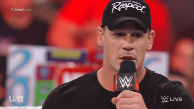 John Cena Returns to RAW WWE Raw Highlights 6 27 22 WWE on USA 4 38 screenshot