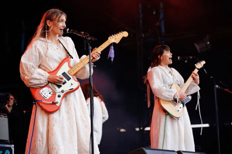 Wet Leg Perform at Glastonbury 2022
