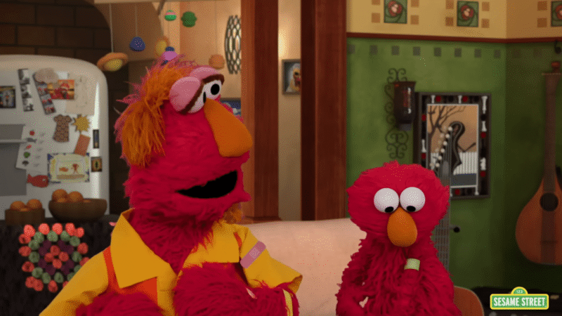 elmo gets covid vaccination