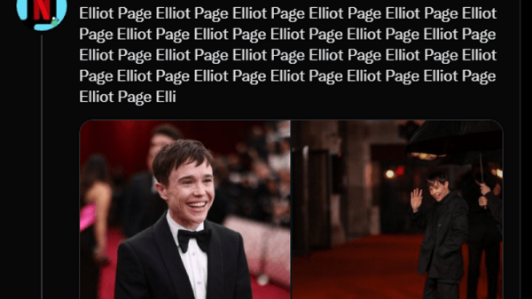 Netflix shows support for Elliot Page after deadname trends on Twitter 1