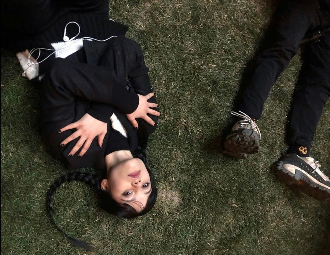 Jenna Ortega as Wednesday Addams in the new Netflix series from Tim Burton