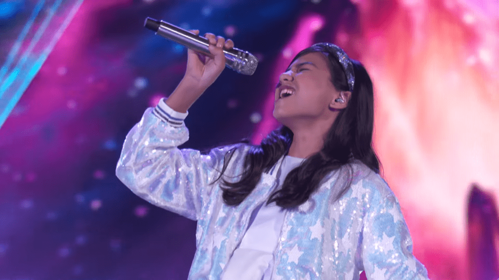 Maddie Delivers a Powerful Performance of Higher Love AGT 2022 1 42 screenshot