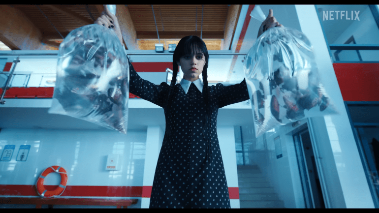 Wednesday Addams Official Teaser Netflix 0 36 screenshot