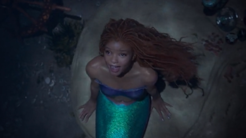 halle bailey little mermaid teaser 2022 billboard 1548