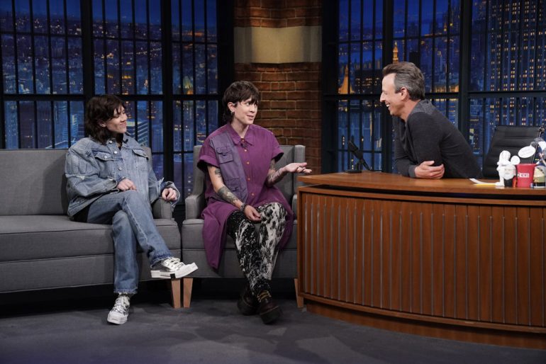 tegan and sara seth meyers sept 7 03
