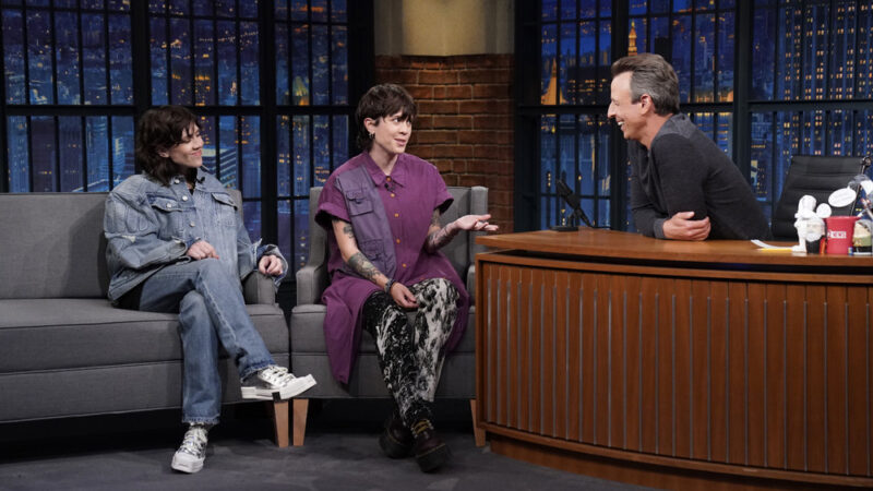 tegan and sara seth meyers sept 7 03