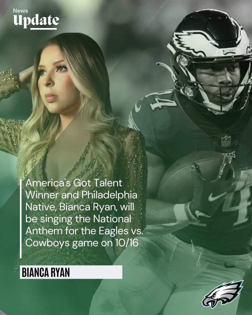 Bianca Ryan To Perform The National Anthem For Philadelphia Eagles