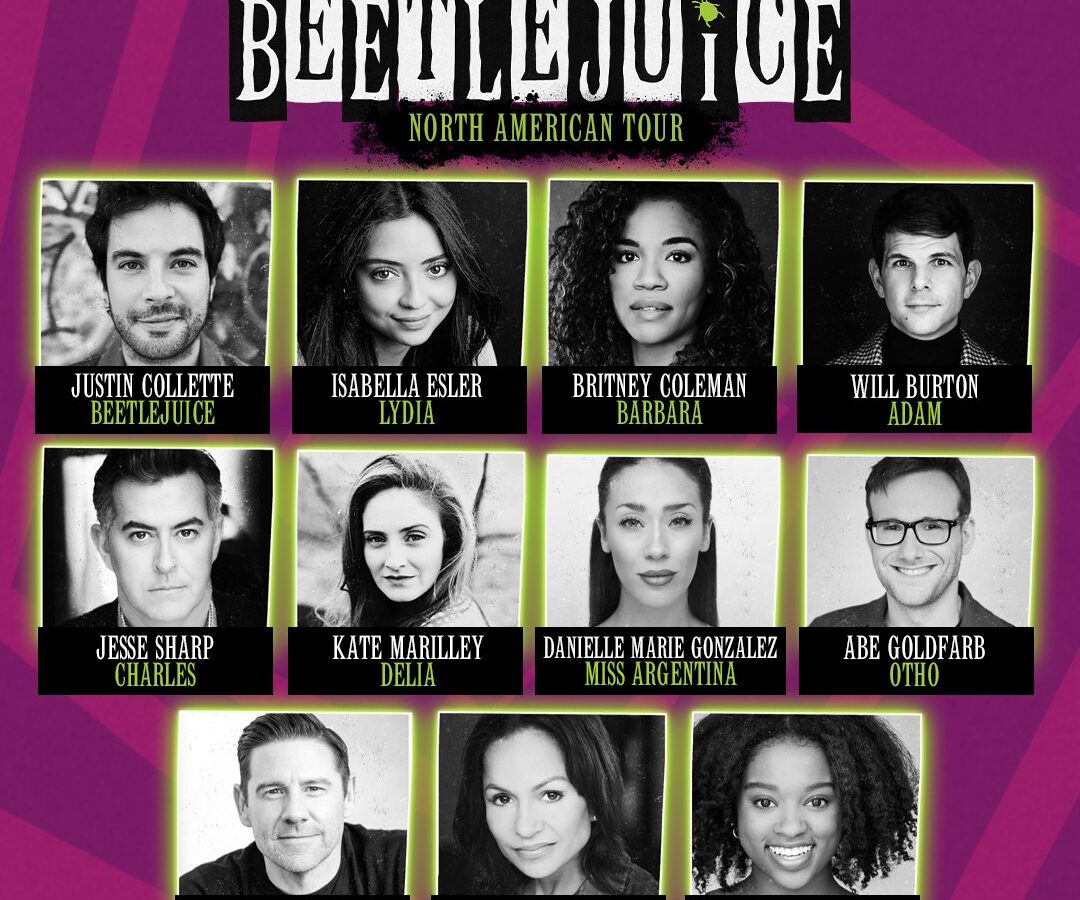 beetlejuice on Broadway in North American Tour announcement