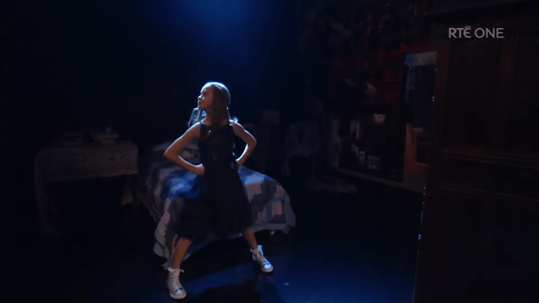 Alisha Weir Naughty Matilda The Musical The Late Late Show RTE One 3 10 screenshot