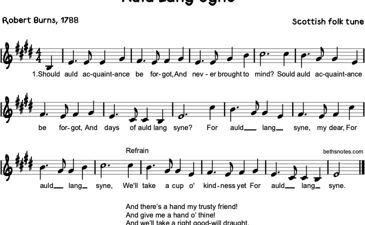 Auld Lang Syne