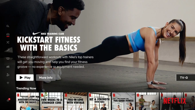 Nike Club Workouts Netflix Publicity