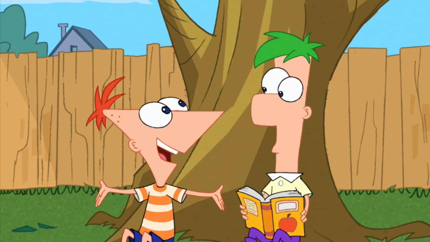 Phineas and Ferb courtesy of Disney Channel