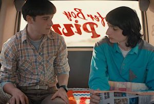 will and mike stranger things 4 car scene