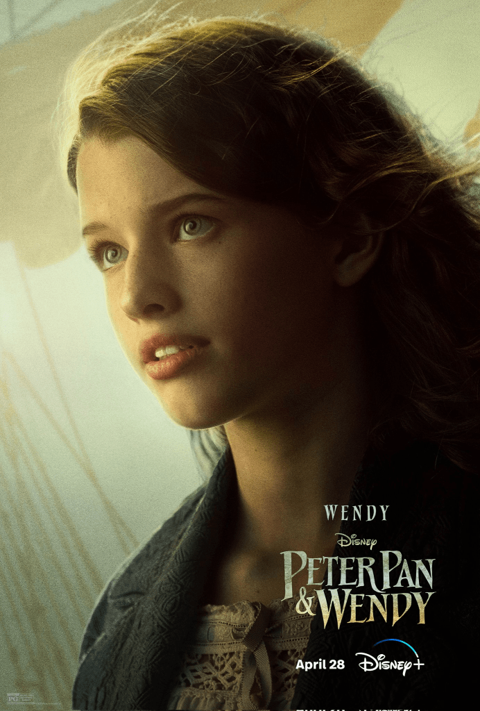 Ever Anderson Peter Pan Wendy Poster