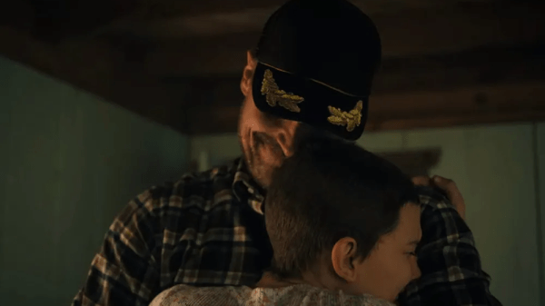 Hopper and Elevens reunion Stranger Things 4 courtesy Netflix