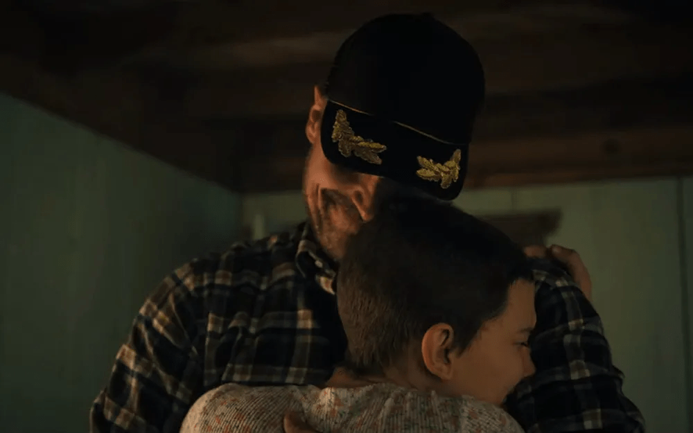 Hopper and Elevens reunion Stranger Things 4 courtesy Netflix