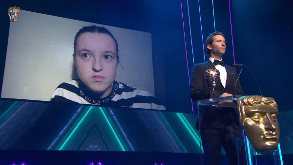 Worlds collide with Bella Ramsay and Troy Baker at the BAFTA Games Awards 2023 1 0 screenshot