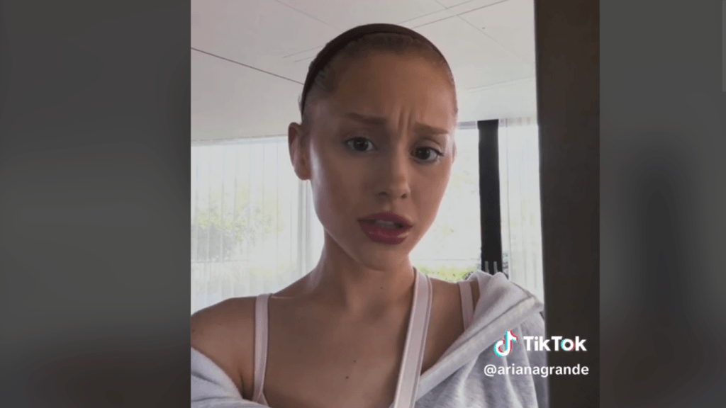 Ariana Grande TikTok 4 11 23