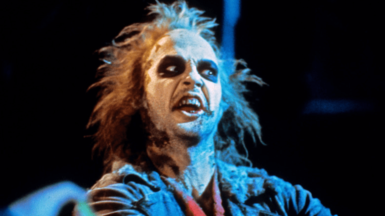 Michael Keaton as Beetlejuice 1988 courtesy of Warner Bros Pictures