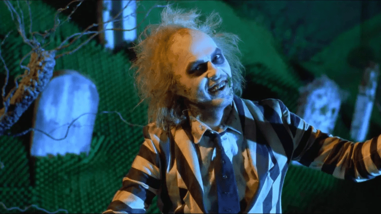 Michael Keaton as Beetlejuice courtesy of Warner Bros