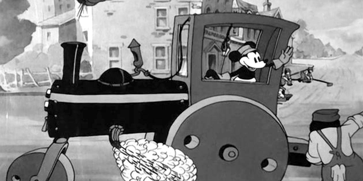 Classic Mickey Mouse Cartoon Courtesy Disney