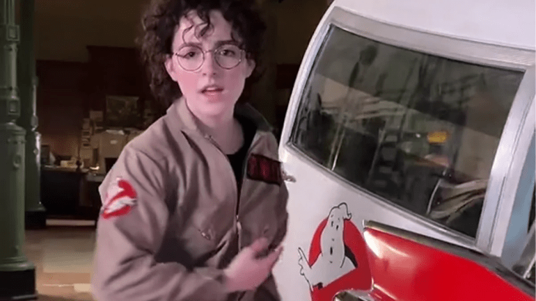 New Mckenna Grace Ghostbusters Firehouse Tiktok