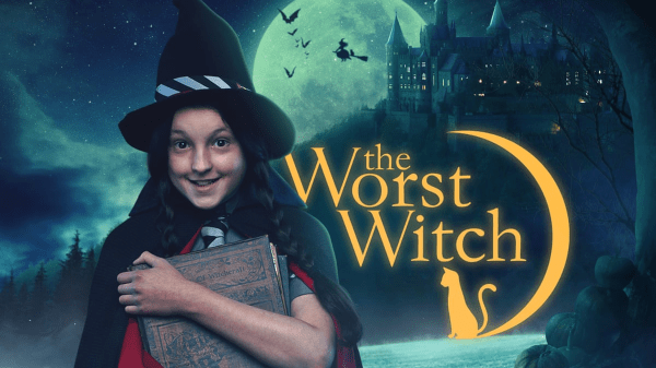 Bella Ramsey in a promotional image for The Worst Witch 2017 CBBC and Netflix