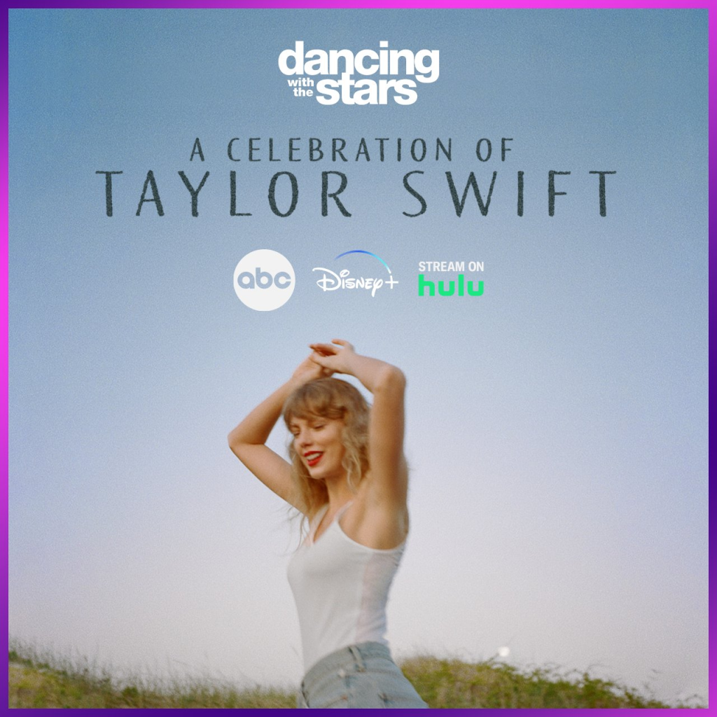 Taylor Swift celebration night dancing with the stars