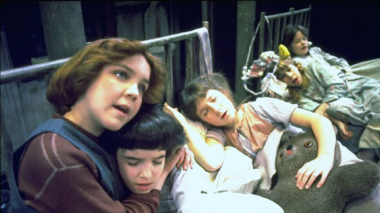 Andrea McArdle Danielle Brisebois and the ensemble in a photograph by Martha Swope courtesy of the New York Public Library for the Performing Arts