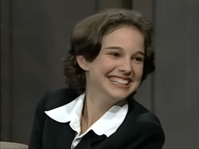 Natalie Portman Cut School To Be On The Show Letterman 2 55 screenshot