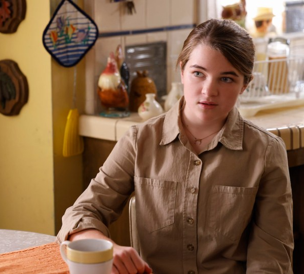 Raegan Revord as Missy Cooper in Young Sheldon season 7 episode 1