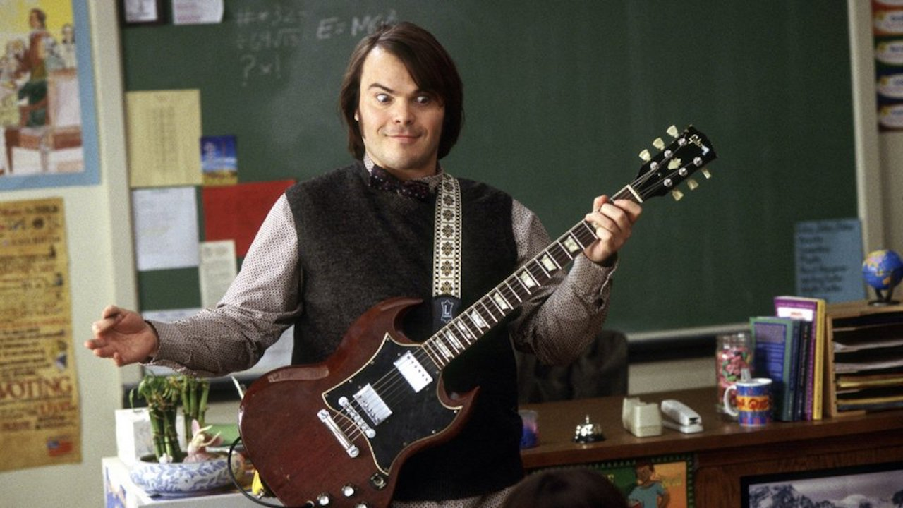 Jack Black in School of Rock