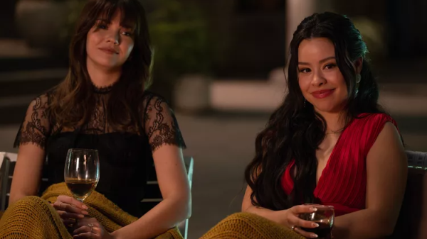 Maia Mitchell and Cierra Ramirez in the series finale of Good Trouble PHOTO DISNEY CARLOS LOPEZ CALLEJA