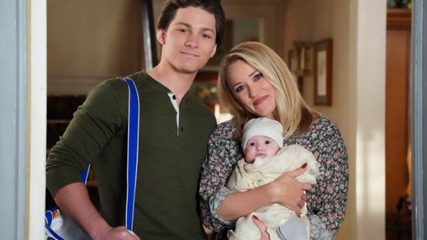 Montana Jordan as Georgie Cooper and Emily Osment as Mandy McAllister