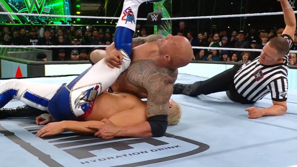 The Rock pins WWE star Cody WM 40