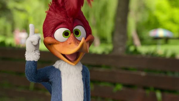 Woody woodpecker goes to camp