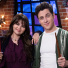 Selena Gomez and David Henrie