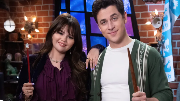 Selena Gomez and David Henrie