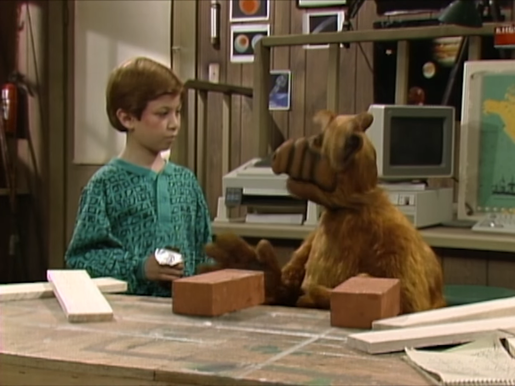 ALF Teaches Brian Karate