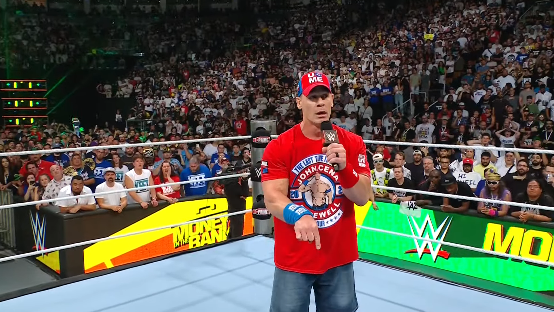 John Cena money in the bank 2024 Toronto Canada courtesy WWE