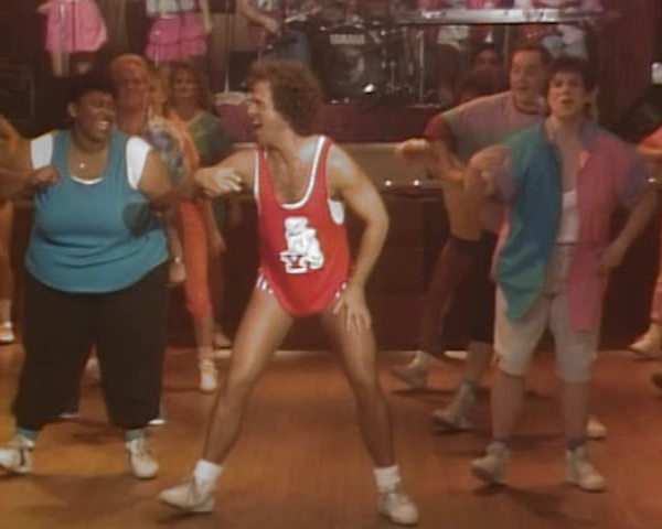 Richard Simmons sweatin to the oldies
