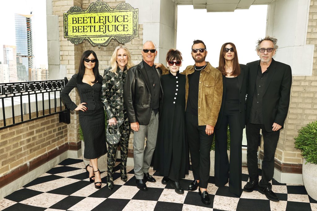 Cast and filmmakers attend Warner Bros. Pictures’ BEETLEJUICE BEETLEJUICE photo call in New York City