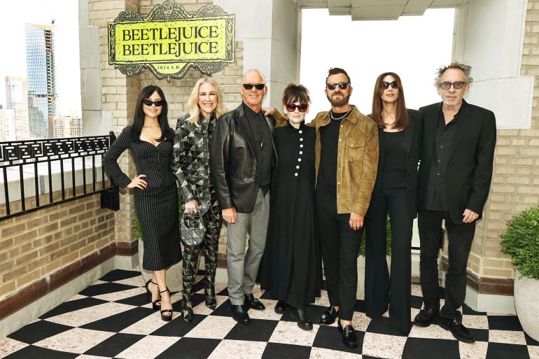 Cast and filmmakers attend Warner Bros. Pictures’ BEETLEJUICE BEETLEJUICE photo call in New York City