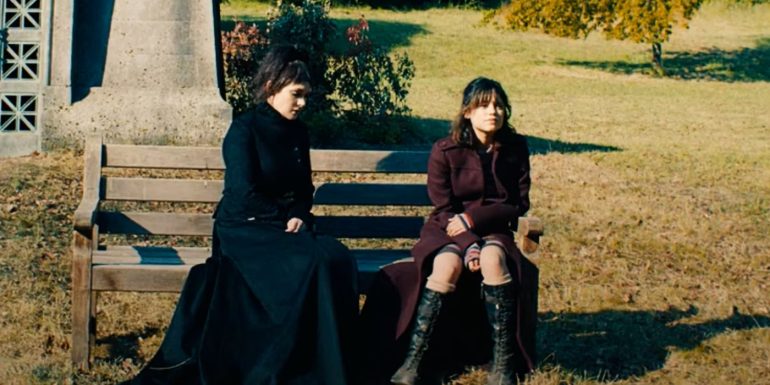 lydia and astrid in beetlejuice beetlejuice