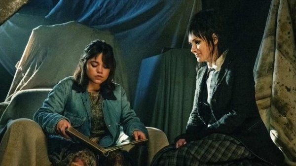 Jenna Ortega and Winona Ryder