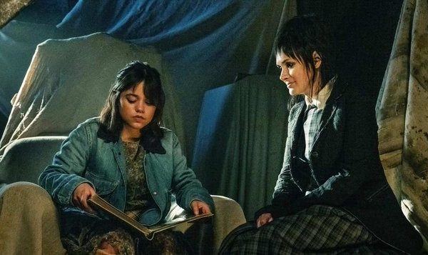 Jenna Ortega and Winona Ryder
