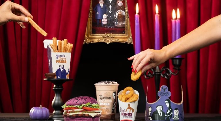 Burger King Addams family meal