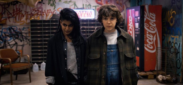 Kali and Eleven Stranger Things Season 2