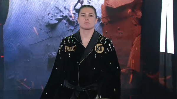 Katie Taylor Entrance Jake Paul vs. Mike Tyson